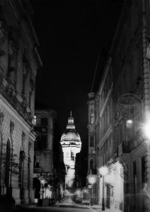 Lázár utca - Saint Stephen's Basilica / Budapest Hungary